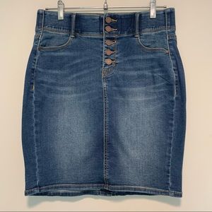 Apt 9 Denim Jean Skirt, Size 6
